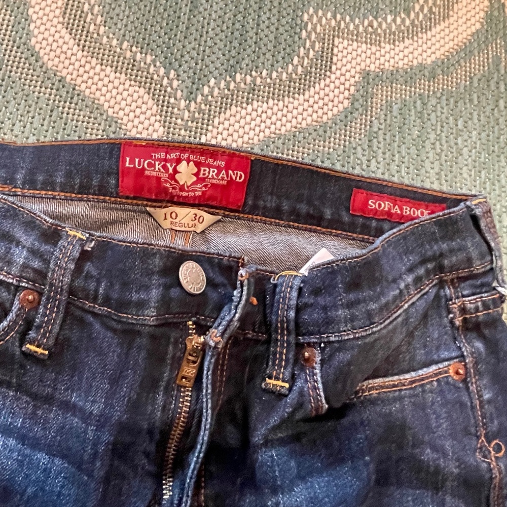 Lucky Brand Sofia Boot Cut Jeans Sz 10/32